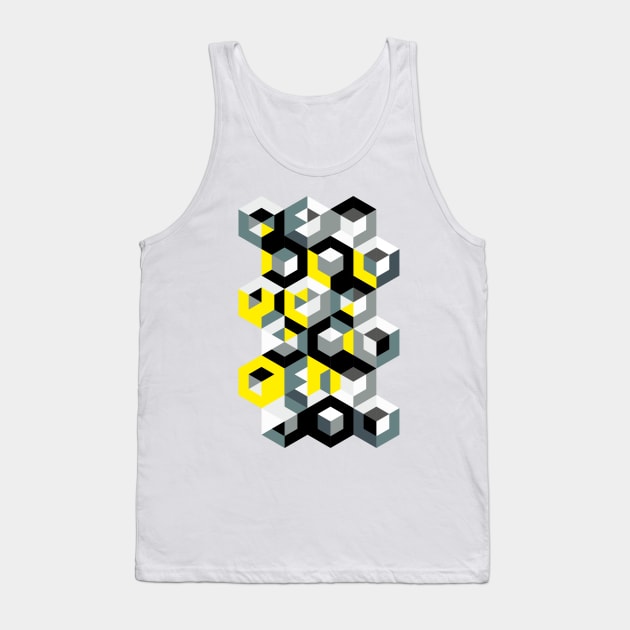 Illusion Tank Top by OMGSTee